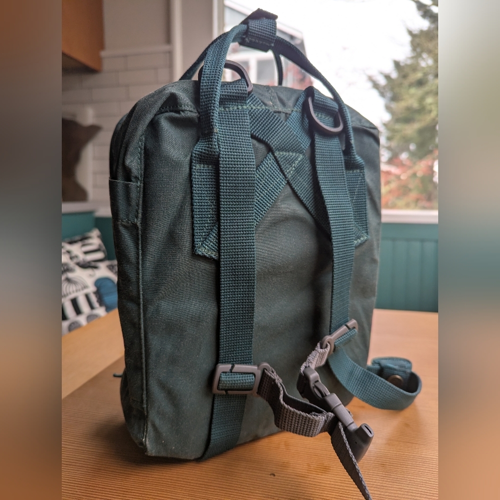 Kånken Mini Blue Backpack - Picture 4 of 6